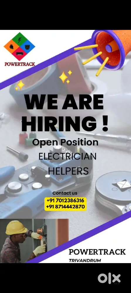 Electrician vacancy @ TVM