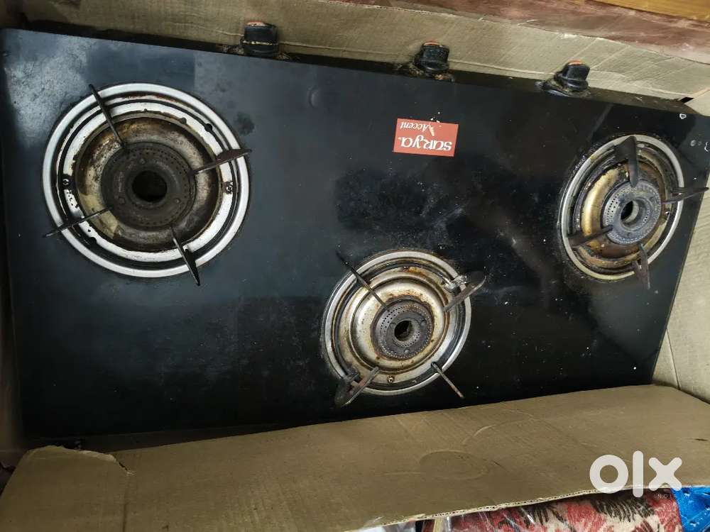 3 burner Surya Glass Burner for sale