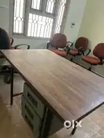 Executive table and steel table
