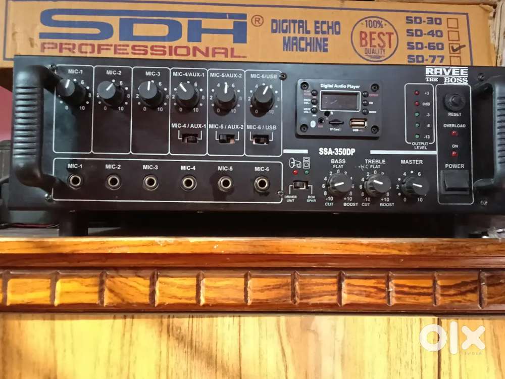 Amplifier Ravee The Boss SSA 350 DP Box 2 Brand new candition