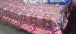 Two Steel cot along with the Mattress