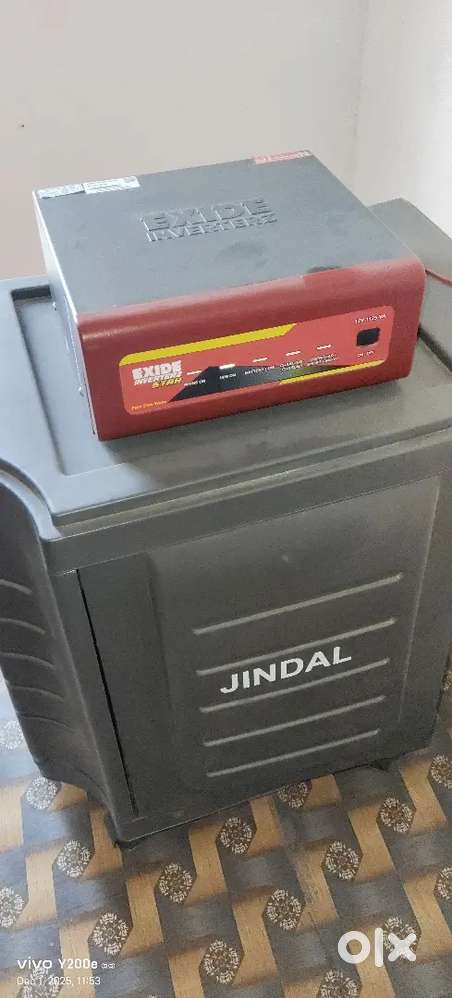 Exide single battery & Inverter
