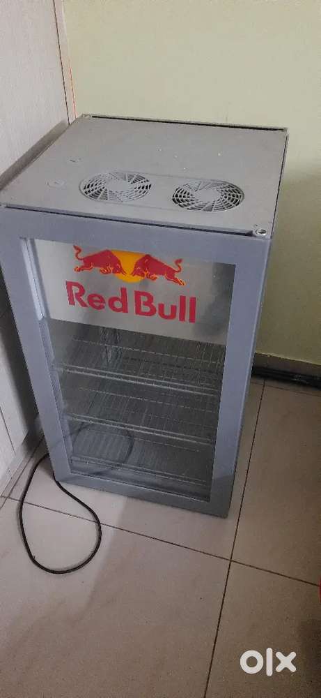 Red bull mini fridge