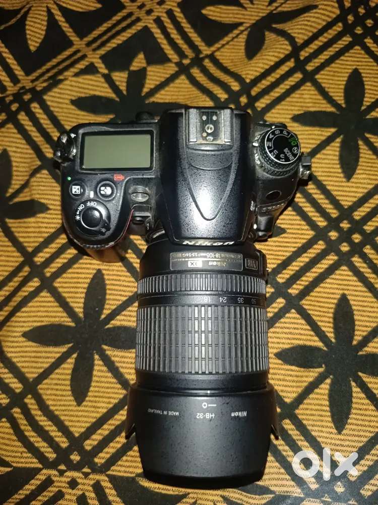 Nikon D7000 with 18-105mm lens