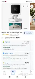 Wyze cam v3 camera