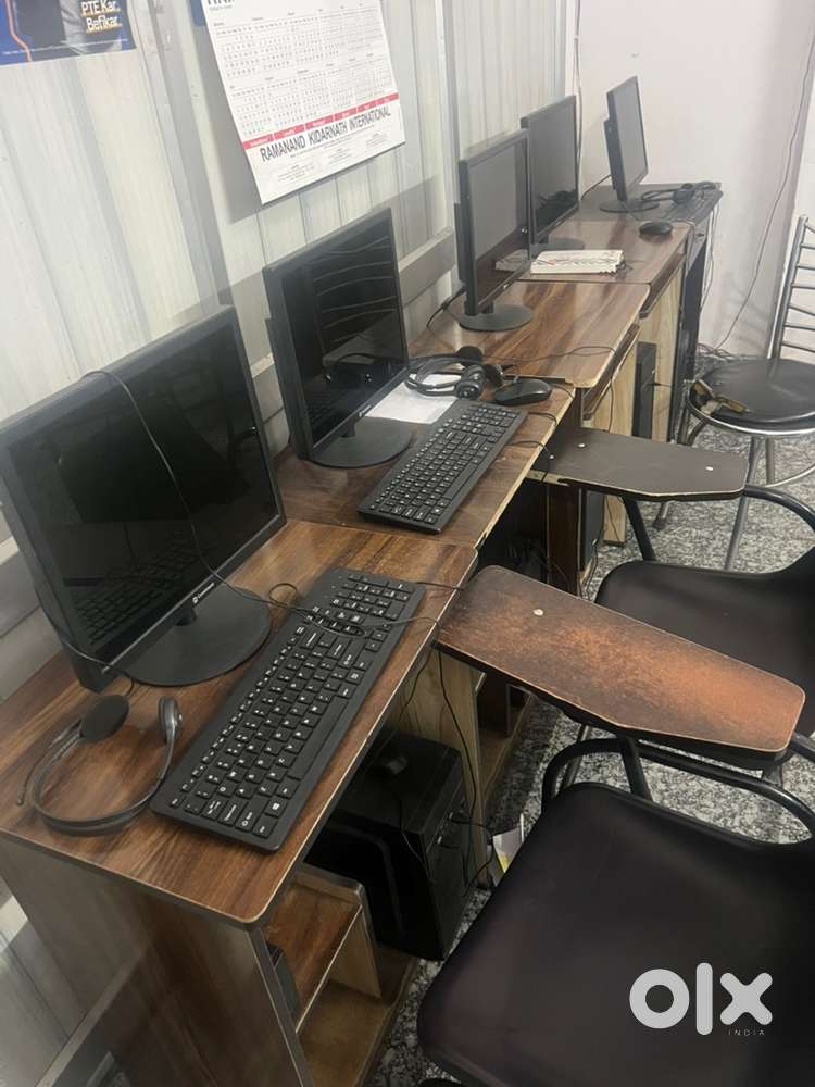 Computer and table complete set