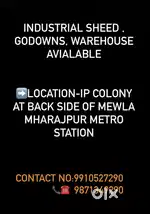Industrial shed ,warehouse, godowns for rent