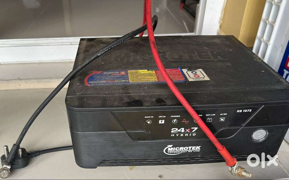 Microtek Inverter and Battery