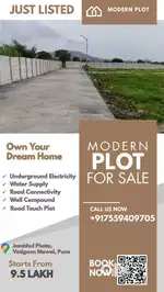 Near jain institute plot for sale at kanhe phata