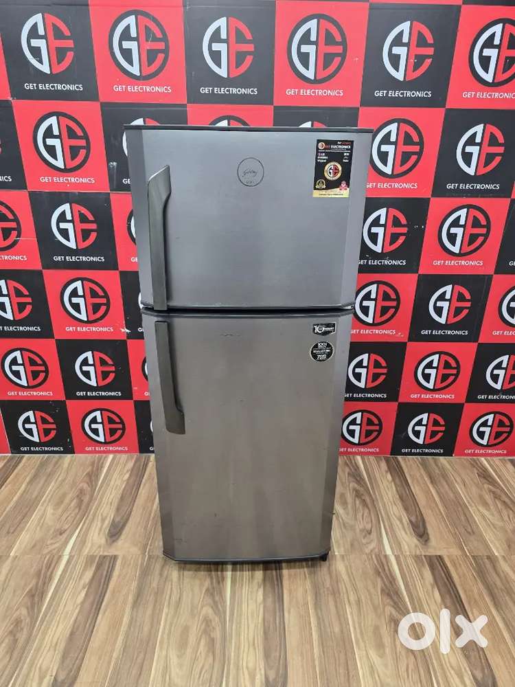 Double door 240 ltrs greymatic Godrej eon refrigerator with warranty