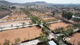 Open Plot For Sale in GatedCommunity From Main Road 100 meters