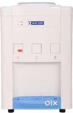 Blue Star Plastic Water Dispenser (White and Blue, Standard)