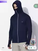 Blue taiga sunscreen jacket