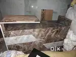 Shop counter and rack