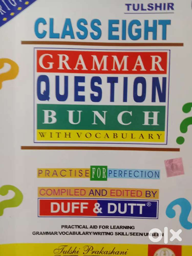 English Question bunch (VIII)