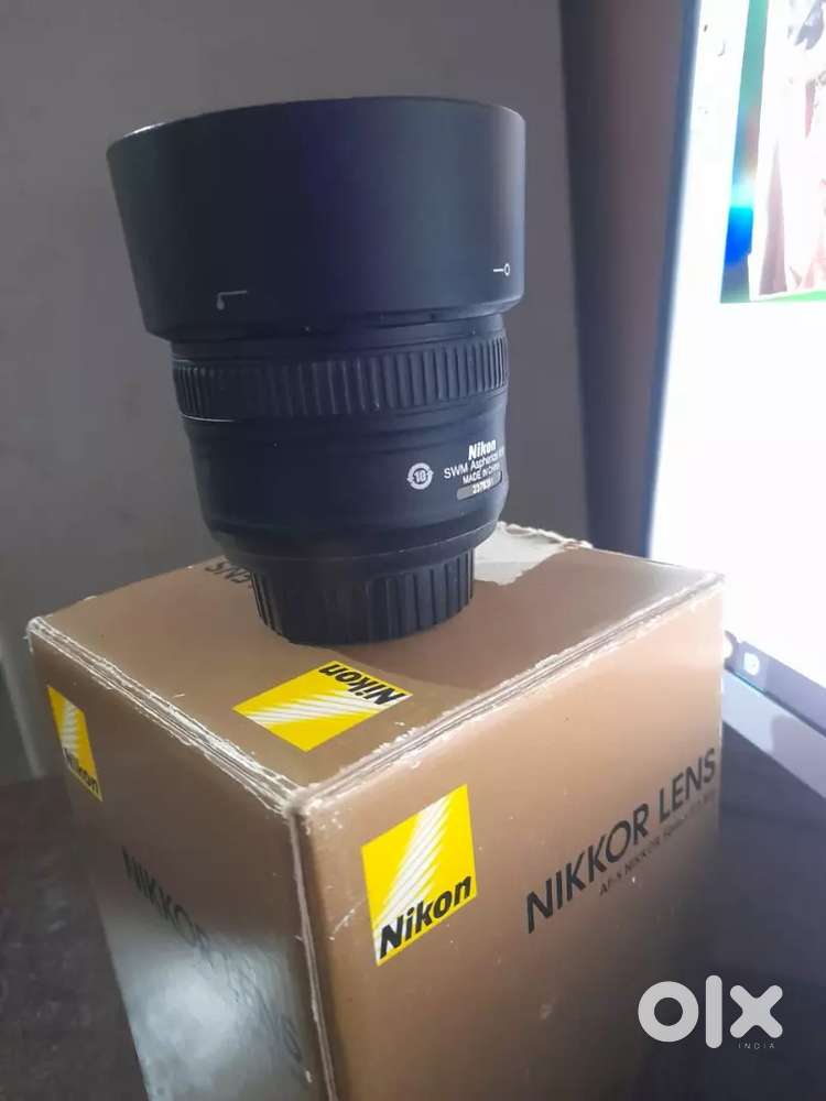 Nikon 50mm 1.8 lans