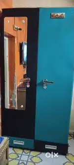 Black & blue cupboard