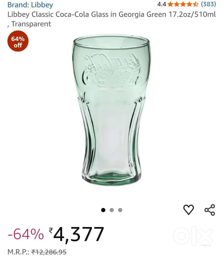 Coca cola original Glass set of 6