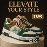 Trendy Comfortable Premium Shoes For men with floral Finishing
