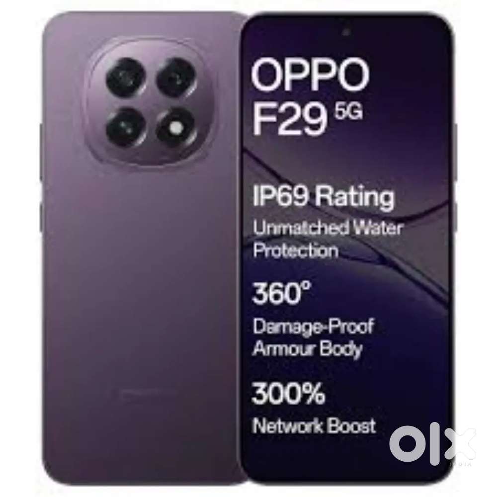 Oppo f29 5g 95%condition with 6 month manufactured warranty