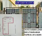 70 Sqr-Yrds-Land Yapral SECUNDERABADl- clear tittle