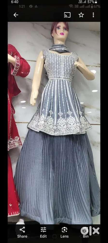 DRESS  lehenga gown