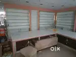Saree showroom counter