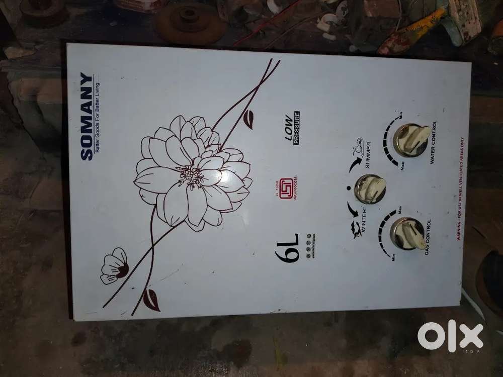 Somany Gas gyser 6L