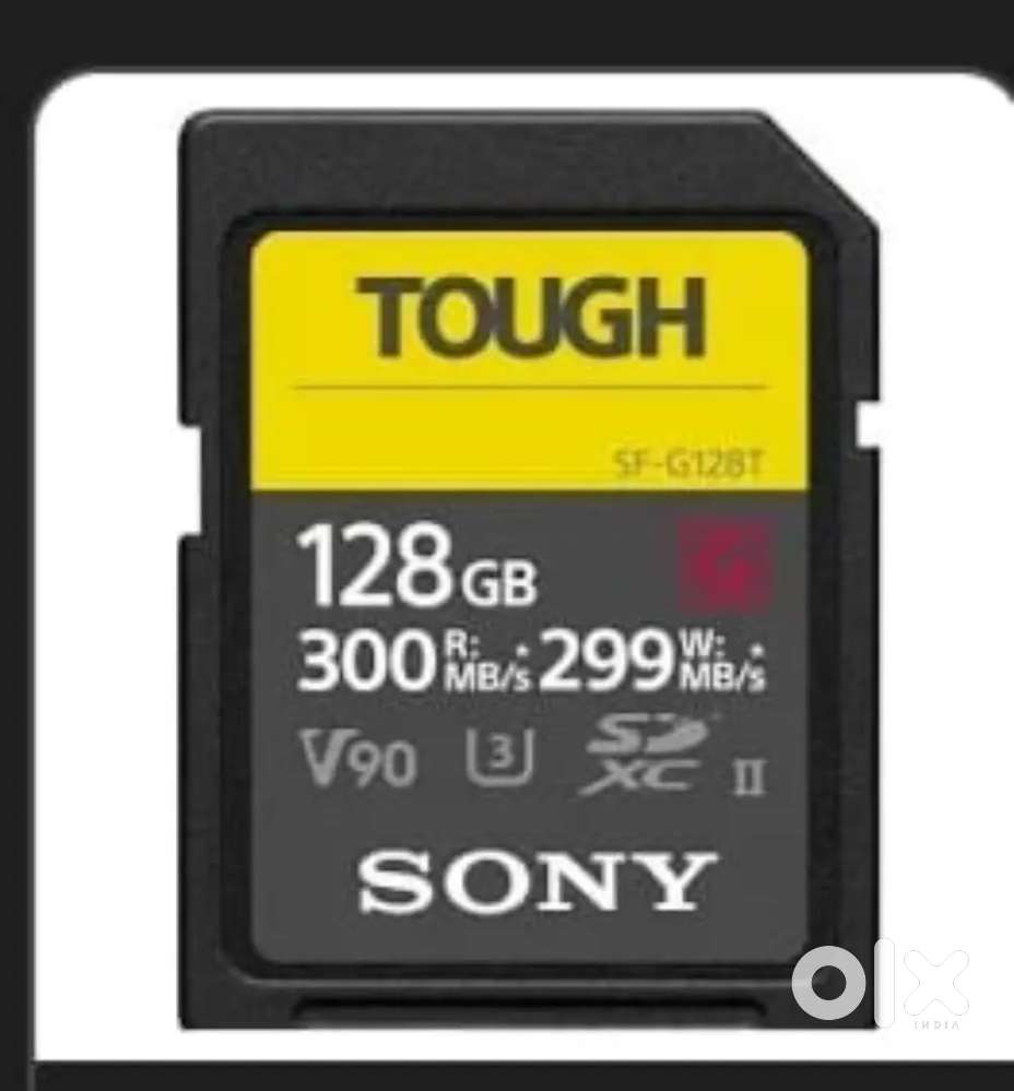 Sony tough sd card 128 gb G series