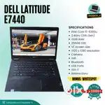 Dell laptop 7440 8GB ram 256 ssd