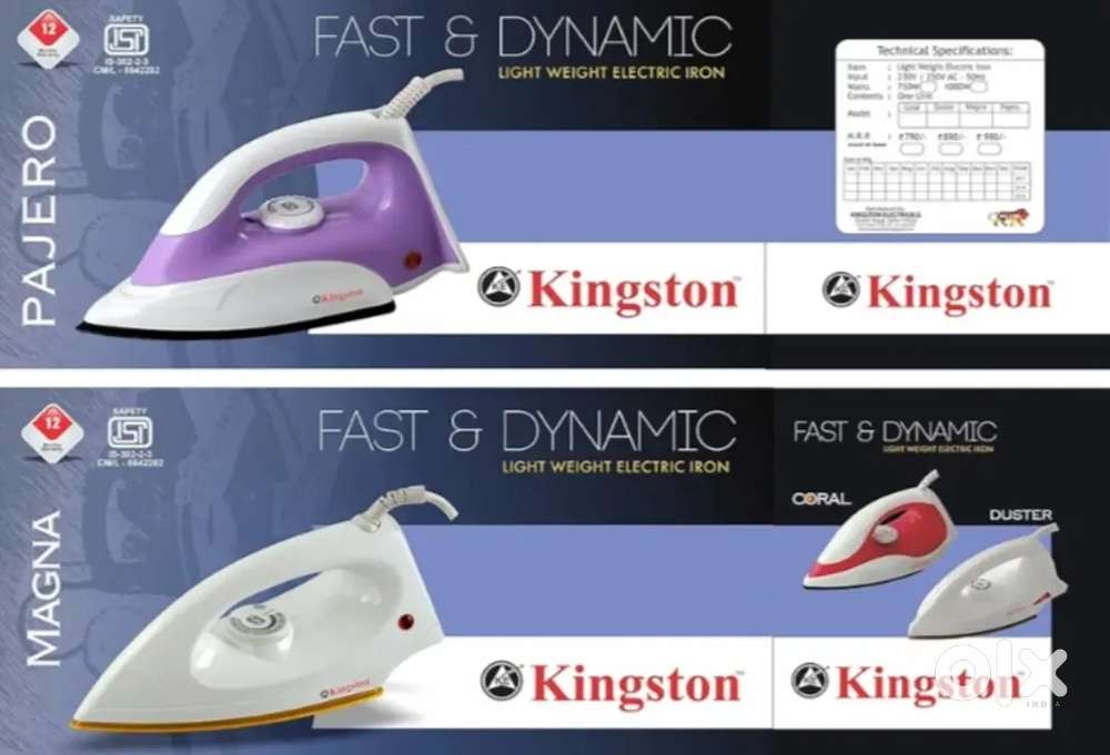 CHEAP AND AFFORDABLE NEW IRON