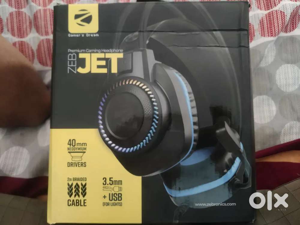 Zebronics gaming headphones rgb