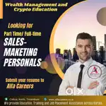 Need Marketing Executive in Wealth Management Group