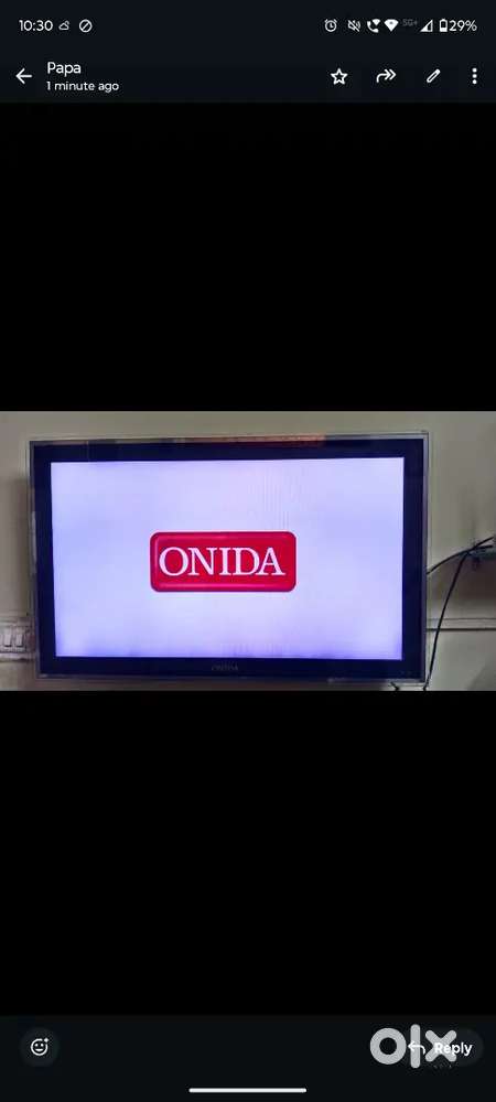 ONIDA TV 32 INCh Good Condition For Sale
