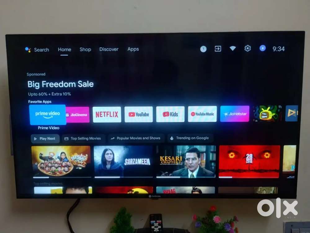 Motorola 43 inch full hd android tv