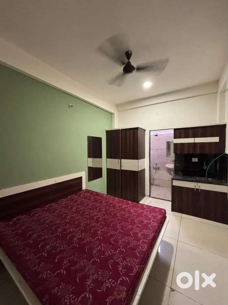 Zero Brokrege Fully Furnished 1Rk Near Scheme N078 Vijay Nagar