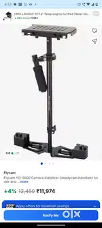 Flycam HD 5000 3 axis manual gimbal for sale