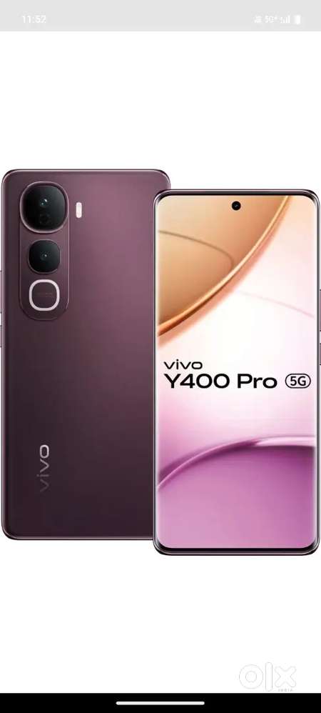 Vivo y400 Pro exchange only Samsung galaxy ultra 4 month use