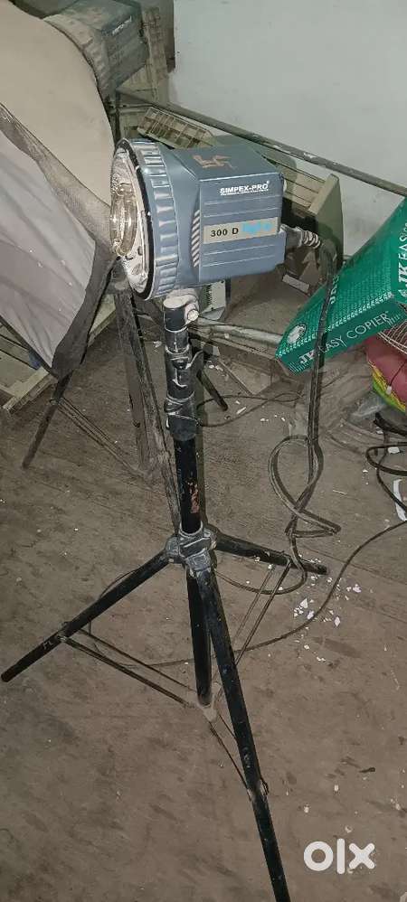 D 300 lights and stands