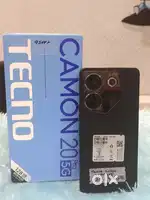 Tecno camon 20 pro 5g 8/128GB with box & charger in good condition