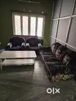 5 seater sofa along with centre table for sale