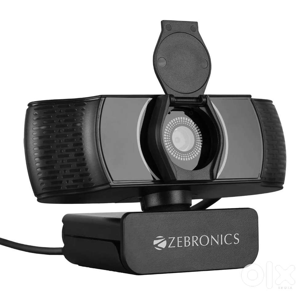 SEAL PACK ZEBRONICS Zeb Pure Plus, 4K UHD Webcam