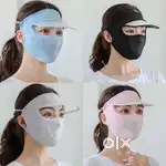 Face mask with cap