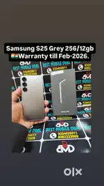 Samsung S25 Grey 256/12gb Indian Warnty Till Feb-26*Exchange Welcome*