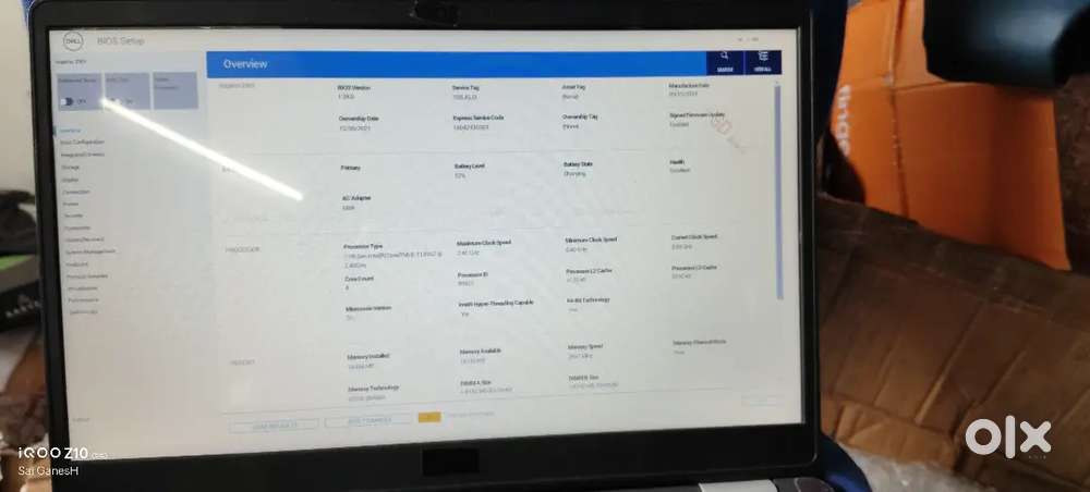 Dell laptop