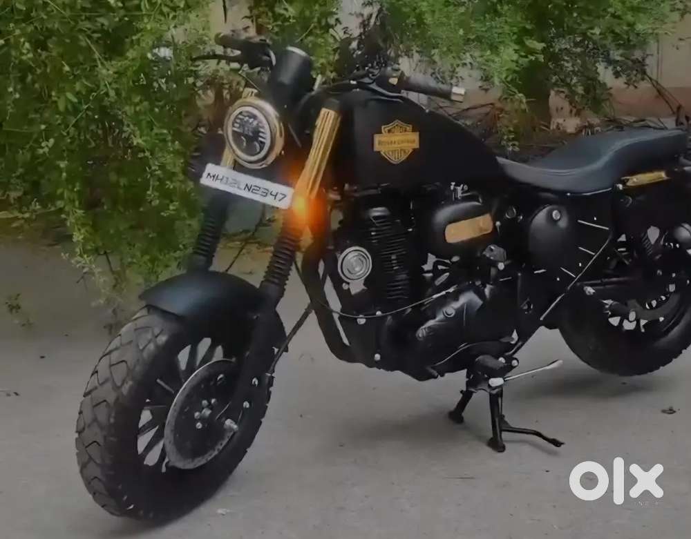 Modified Bullet harlly Davidson bobber model