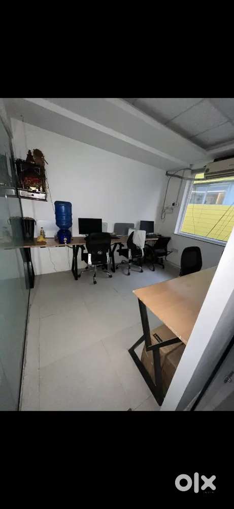 1 Cabin,7Workstations. Fully Furnished Office For Rent In Noida Sec 2.
