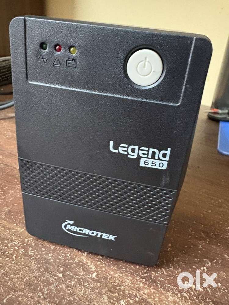 Microtek Legend 650 UPS (600VA) – 1 Month Old – Bill & Box Available