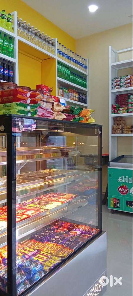 Used Bakery 3ft Display counter- 18000 and Visi cooler for sale