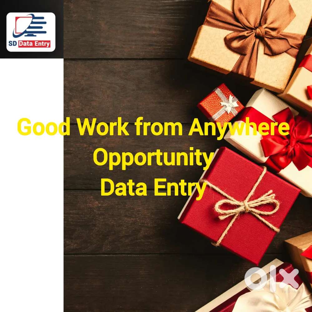 Good work from Anywhere Data Entry